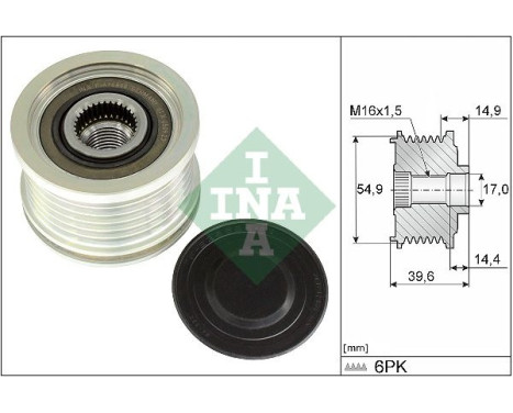Dynamo freewheel 535 0368 10 Ina