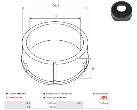 Protective cover, alternator/dynamo, Image 2