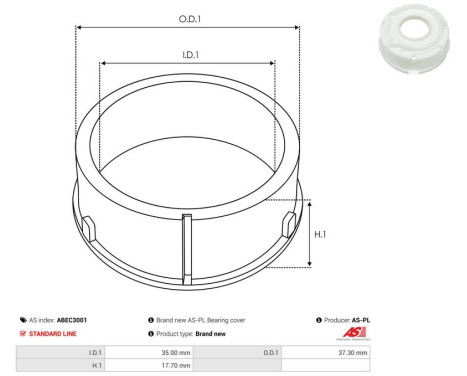 Protective cover, alternator/dynamo, Image 2