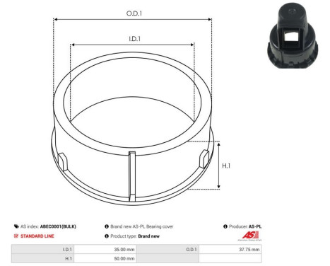 Protective cover, alternator/dynamo, Image 2