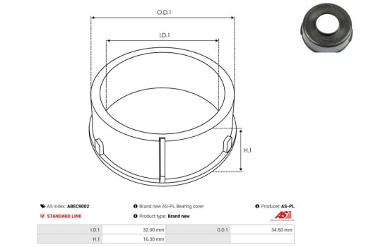 Protective cover, alternator/dynamo, Image 2
