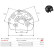 Protective cover, alternator/dynamo, Thumbnail 2