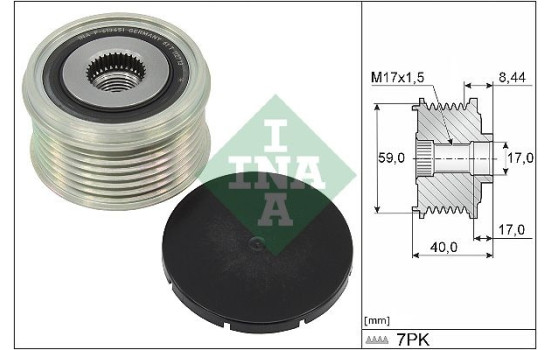 Pulley 535 0331 10 Ina