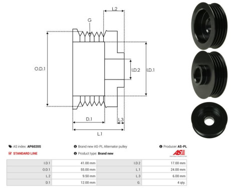 Pulley, dynamo, Image 4