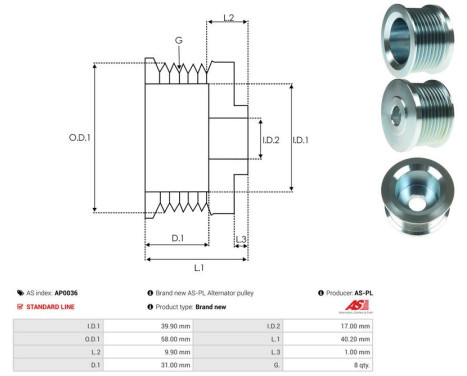 Pulley, dynamo, Image 4