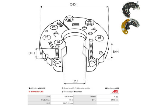 Rectifier, alternator, Image 3