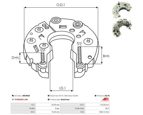 Rectifier, alternator, Image 3