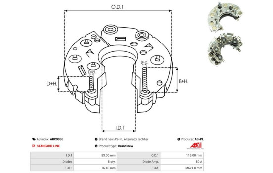 Rectifier, alternator, Image 3