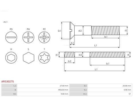 Repair kit, alternator, Image 2