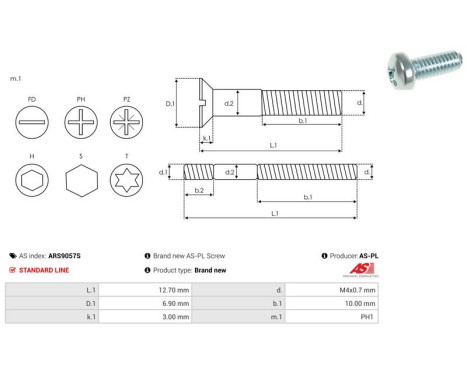 Repair kit, alternator, Image 2