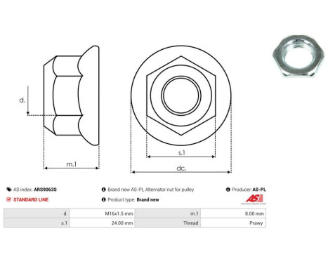 Repair kit, alternator, Image 2