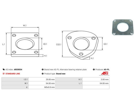 Repair kit, alternator, Image 2