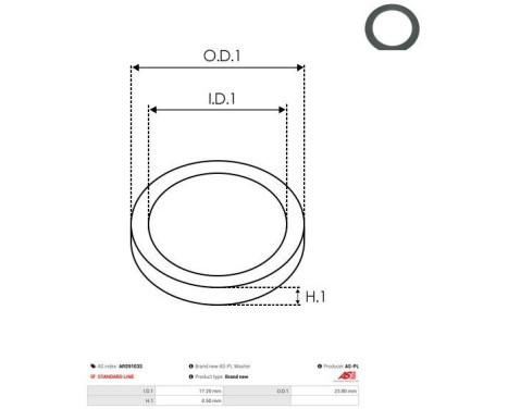 Repair kit, alternator, Image 2
