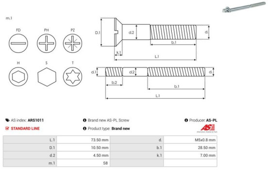Repair kit, alternator, Image 2