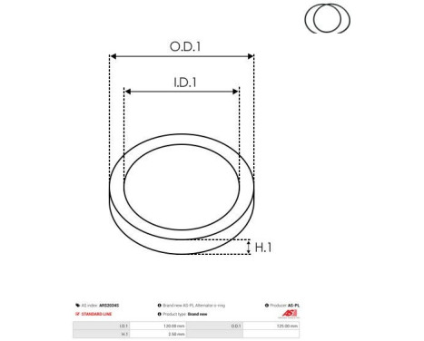Repair kit, alternator, Image 2