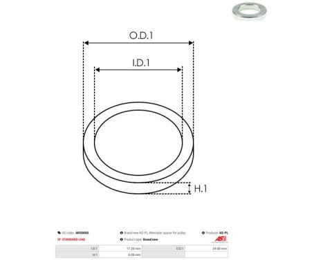 Repair kit, alternator, Image 2