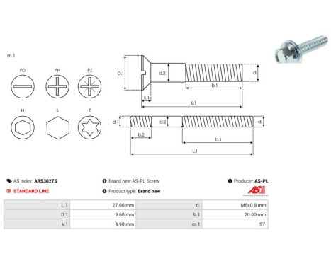 Repair kit, alternator, Image 2