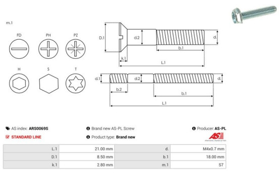 Repair kit, alternator, Image 2