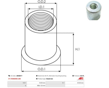 Repair kit, alternator, Image 2