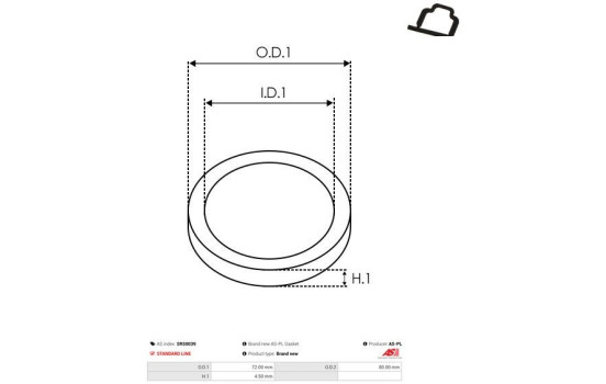 Repair kit, alternator, Image 2