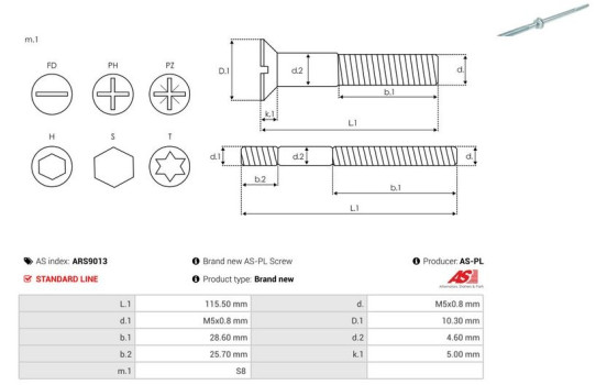 Repair kit, alternator, Image 2