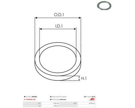 Repair kit, alternator, Image 2