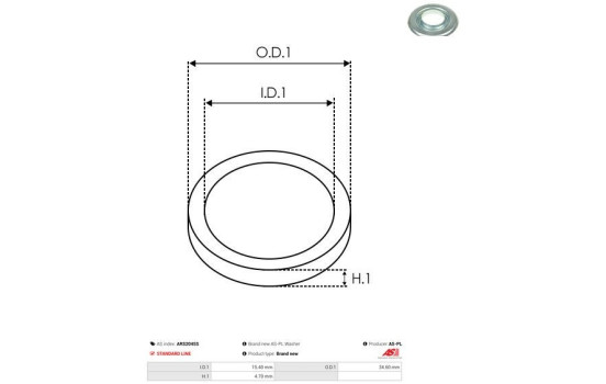 Repair kit, alternator, Image 2
