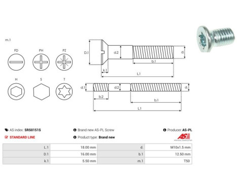 Repair kit, alternator, Image 2