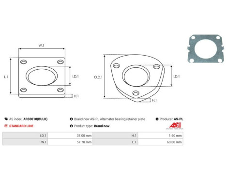 Repair kit, alternator, Image 2