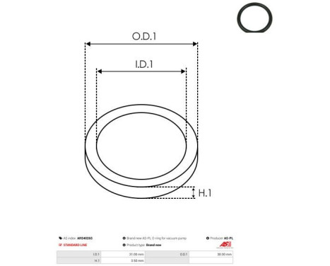 Repair kit, alternator, Image 2