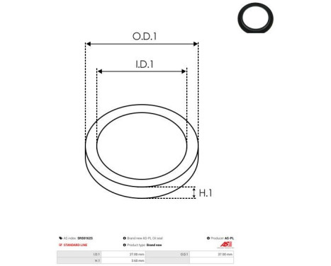 Repair kit, alternator, Image 2