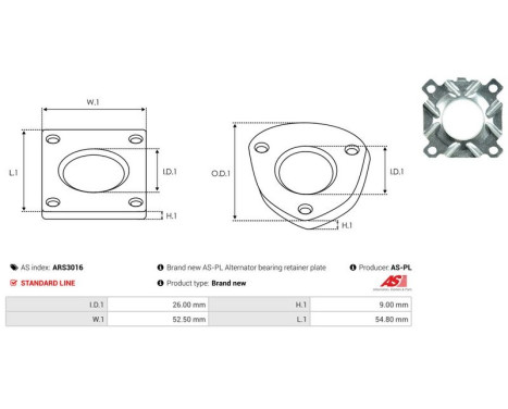 Repair kit, alternator, Image 2