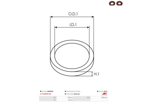 Repair kit, alternator, Image 2