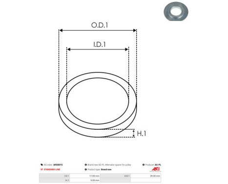 Repair kit, alternator, Image 2