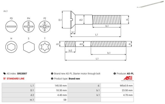 Repair kit, alternator, Image 2