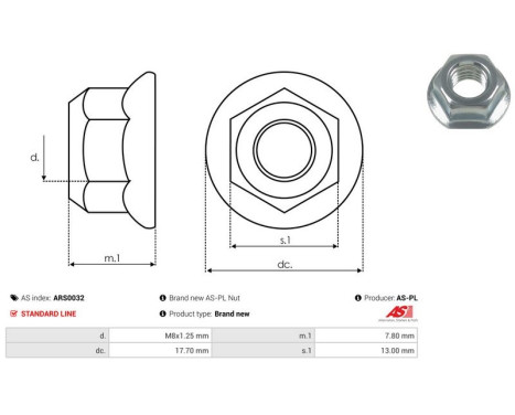 Repair kit, alternator, Image 2