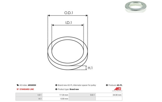 Repair kit, alternator, Image 2