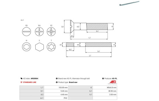 Repair kit, alternator, Image 2