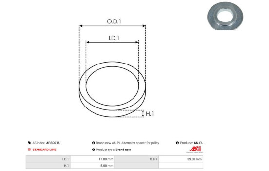 Repair kit, alternator, Image 2