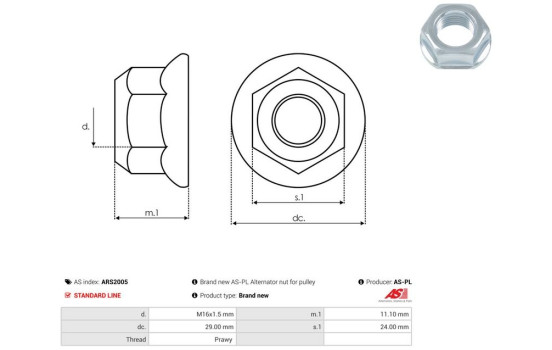 Repair kit, alternator, Image 2