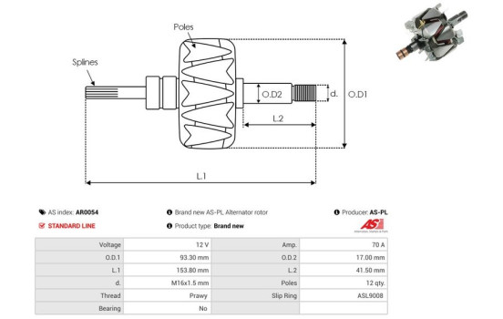 Rotor, generator, Image 2