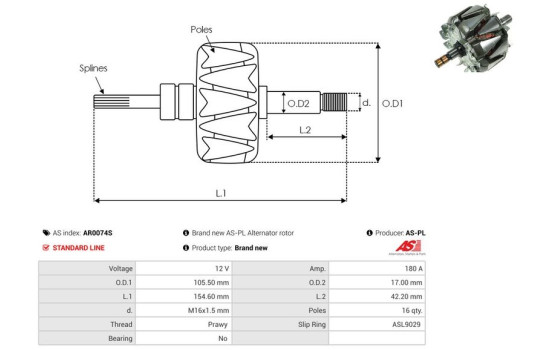 Rotor, generator, Image 2