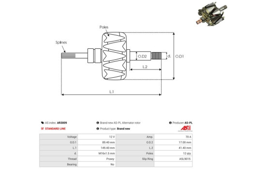 Rotor, generator, Image 2