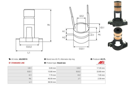 Slip ring, generator, Image 3