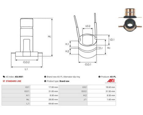 Slip ring, generator, Image 3