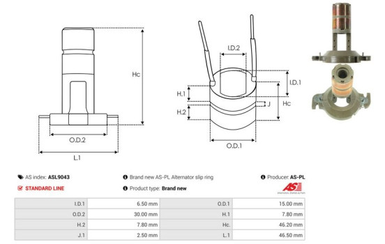 Slip ring, generator, Image 3