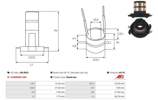 Slip ring, generator, Image 3