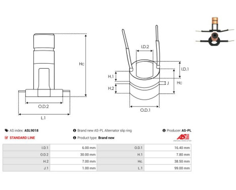 Slip ring, generator, Image 3