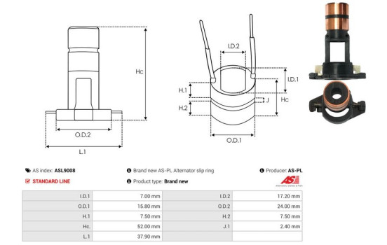 Slip ring, generator, Image 3