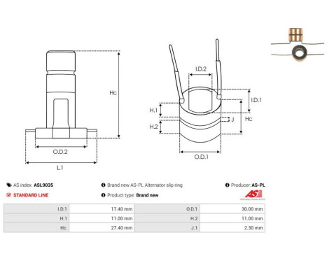 Slip ring, generator, Image 3